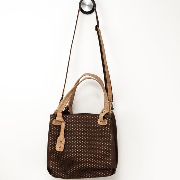 Artelusa Cork Handbag Laser Cut Purse Crossbody Shoulder Bag Tan Brown - Picture 10 of 16